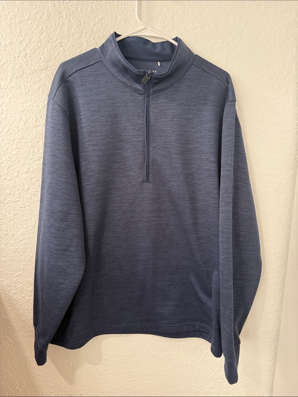 Men's WALTER HAGEN Navy Half-Zip Sweater Pullover Size XL